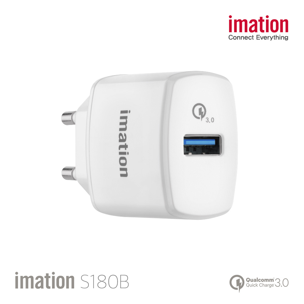 [IMATION] 이메이션 18W QC3.0 고속 충전기 S180B (1 Port USB-A)