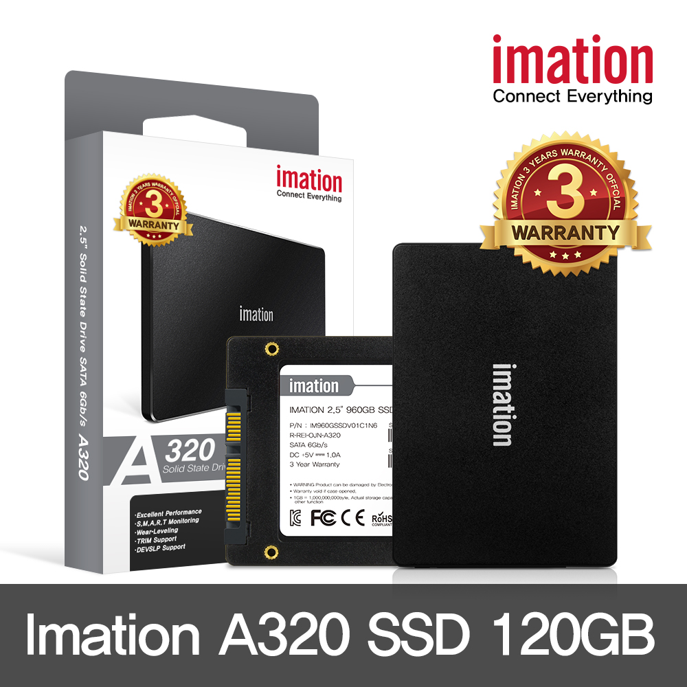 [IMATION] 이메이션 2.5인치 SSD A320 120GB