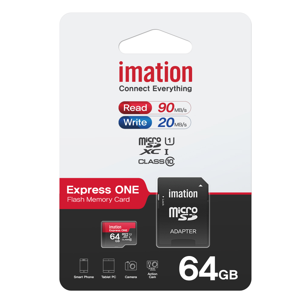 [IMATION] 이메이션 microSDXC Class10 Express ONE U1 64GB