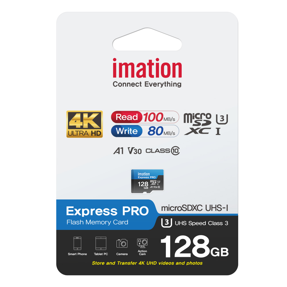 [IMATION] 이메이션 microSDXC Class10 Express PRO U3 128GB