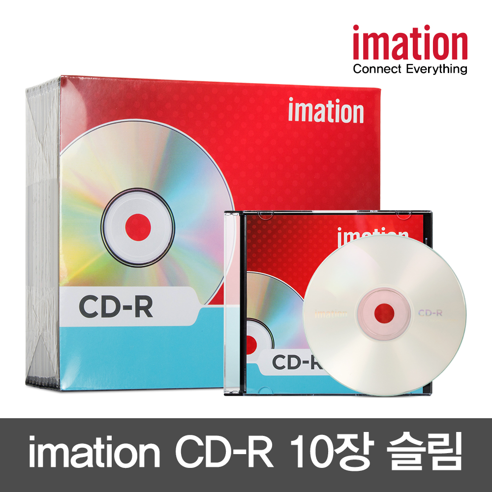 [IMATION] 이메이션 CD-R Slim 10P